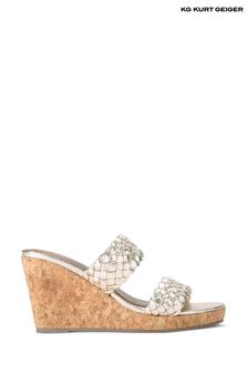 Women s Sandals KG Kurt Geiger Holiday Metallic Footwear Next Luxembourg