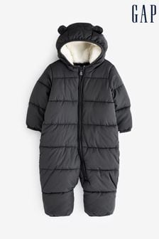 Gap Black ColdControl Max Puffer Snowsuit (Newborn-24mths) (E97137) | 285 zł