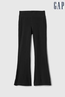 Gap Black Stretch Jersey Flare Leggings (4-13yrs) (E97165) | kr250