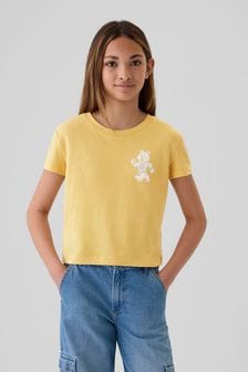 Gap Yellow Graphic T-Shirt (4-13yrs) (E97221) | CHF 16