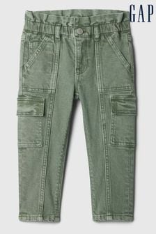 Gap Just Like Mom Ruffle Cargo Jeans (6mths-5yrs) (E97283) | kr530