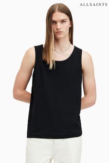 AllSaints Black Edwards Vest (E97546) | KWD21