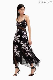 AllSaints Black Jasmine Dress (E97547) | kr5 450