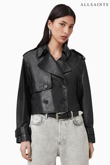 Women s AllSaints Short Plain Coatsandjackets Next Luxembourg