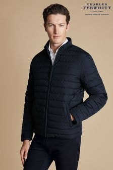 Charles Tyrwhitt Blue Lightweight Quilted Jacket (E99857) | $221