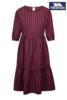 Trespass Red Helen Female Casual Dress (F01556) | $108