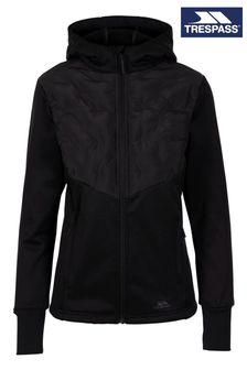 Trespass Marney Female Active Hybrid Black Jacket (F01626) | $137