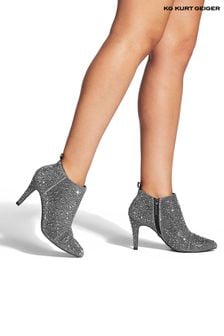 KG Kurt Geiger Grey Pewter Skyla2 Boots (F08431) | $187