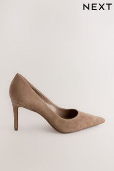 Leather Mid Court Shoes