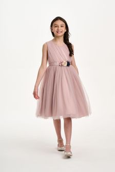 iAMe Girls Pink Party Dress