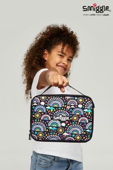 Smiggle Black Mix Better Attach Square Lunchbox (K00128) | €17.50