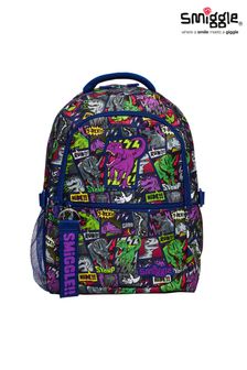Smiggle Navy Bright Side Classic Attachable Backpack (K00190) | $53