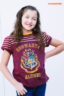 Rood - Character - T-shirt met Harry Potter-print en langere achterkant (K00230) | €16