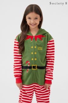Society 8 Red and Green Elf Christmas All In One - Girls (K01355) | €14.50
