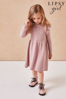 Lipsy Pink Mini Knitted Dress (K01387) | €35 - €39