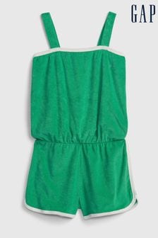 Gap Green Kids Towel Terry Romper (K01428) | €11