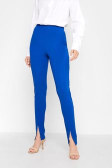 Long Tall Sally Blue Split Front Trouser (K01615) | €14.50