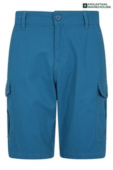 Mountain Warehouse Blue Lakeside Mens Cargo Shorts (K06628) | ₪ 77