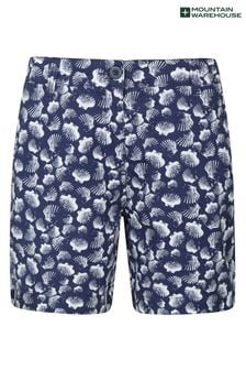 Mountain Warehouse Blue Lakeside II Printed Womens Shorts (K06709) | €23