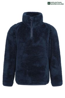 Mountain Warehouse Blue Teddy Kids Half-Zip Fleece (K06760) | €20