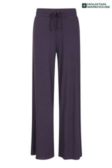 Mountain Warehouse Purple Lounge Womens Wide Leg Pants (K06993) | €55