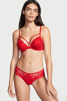 Victoria's Secret Lipstick Red Lace Cheeky Knickers (K07063) | €20