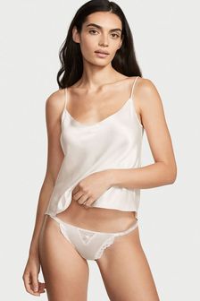Victoria's Secret Coconut White Smooth Cheeky Shine Strap Knickers (K07094) | €22.50