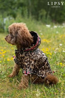 Lipsy Natural Leopard Printed Dog Raincoat Anorak Jacket (K07550) | INR 1,890 - INR 2,310