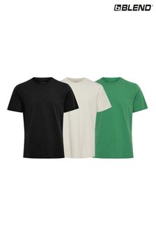 Blend Cream 3 Pack Crew Neck T-Shirt (K08135) | 38 €