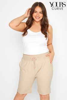 Yours Curve Nude Cool Cotton Short (K08966) | €22.50