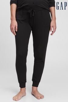Negro - Pantalones de chándal premamá de corte slim de punto de Gap (K12427) | 50 €
