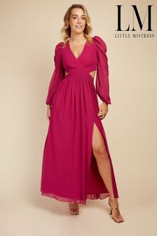Little Mistress Pink Orchid Cut-Out Waist Maxi Dress (K13181) | 114 €