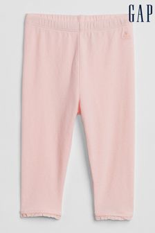 Gap Pink Lace-Trim Leggings (K14387) | €3.50