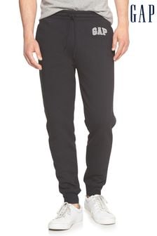 Czarny - Wciągane spodnie dresowe Gap z logo (K14783) | 190 zł