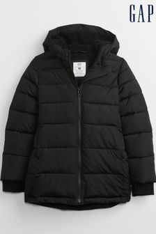 Gap Black Cold Control Max Puffer Coat (K15331) | €40
