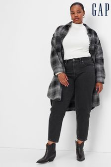 Gap Washed Black High Waisted Barrel Jeans (K15779) | €34