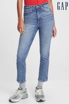 Gap Mid Wash Blue Vintage Slim High Waisted Jeans (K15783) | €62