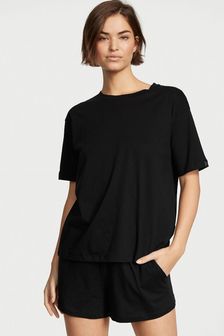Victoria's Secret Black Cotton Short Pyjamas (K16163) | €45