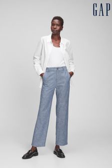 Gap wide leg chinos sale