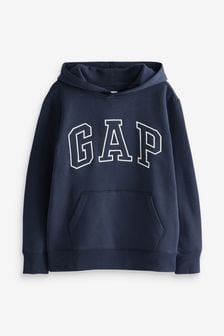 Azul - Sudadera con capucha con logo de Gap (4-13años) (K17000) | 28 €