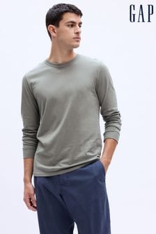 Gap Grey Everyday Soft Long Sleeve Crew Neck T-Shirt (K17012) | 25 €