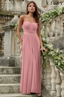 Lipsy Pink Bridsmaid Bella Multiway Bandeau Dress (K17254) | INR 8,004