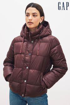 Gap Purple Short Puffer Coat (K17450) | 97 €