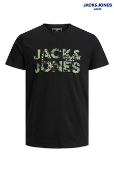 Tricou cu logo mare pentru juniori Jack & Jones (K19101) | 83 LEI