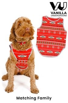 Vanilla Underground Red Dogs Friends Family Christmas T-Shirt (K19746) | 12 €