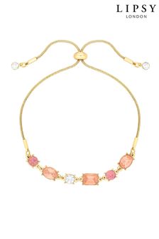 Lipsy Jewellery Toggle-Armband mit Kristallen und farblich abgestimmten Schmucksteinen (K20556) | 20 €