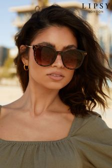 Lipsy Black Round Lens Club Sunglasses (K20645) | INR 1,680