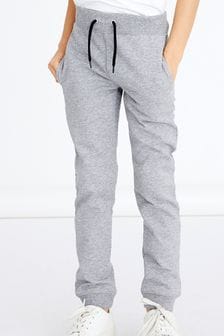 Gris - Pantalones de chándal de algodón cepillado de Name It (K21151) | 21 €