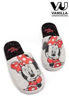 Vanilla Underground White Disney Minnie Mouse Character Slippers (K21159) | ￥2,770