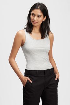Siva - Rebrasta majica brez rokavov Gap (K21228) | €9